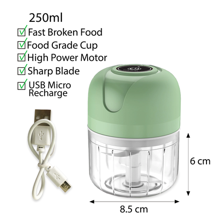 Picador eléctrico de verduras pequeñas